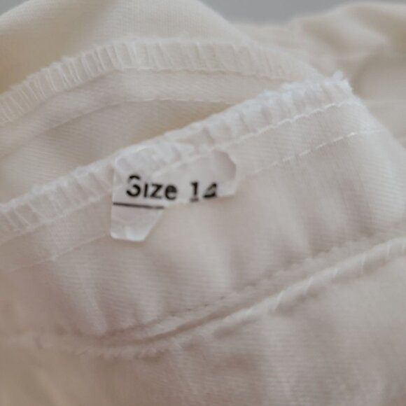 Cabin Creek Womens Dress Pants Size 14 Pleated Front Elastic Waist Pockets - Picture 4 of 13